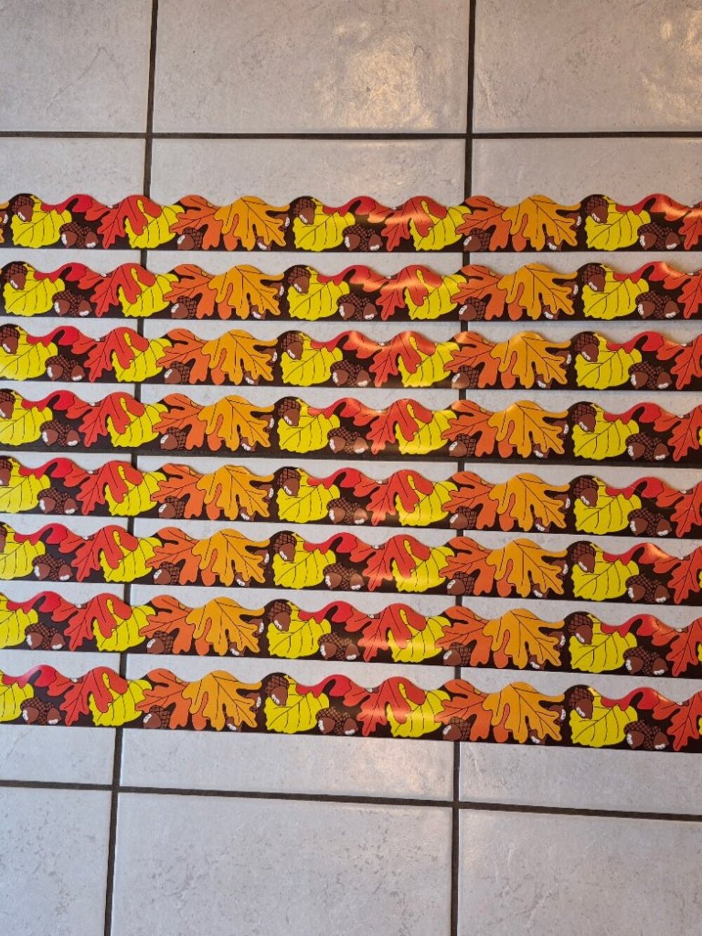 Fall designed Bulletin Borders